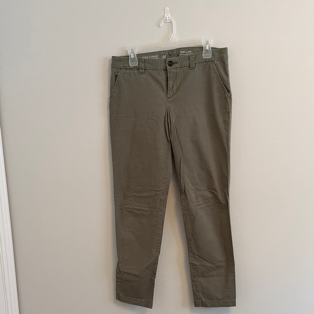 GAP Khaki Straight-Leg Pants